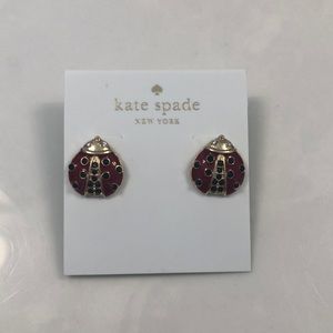 Kate Spade Lady Bug Earrings